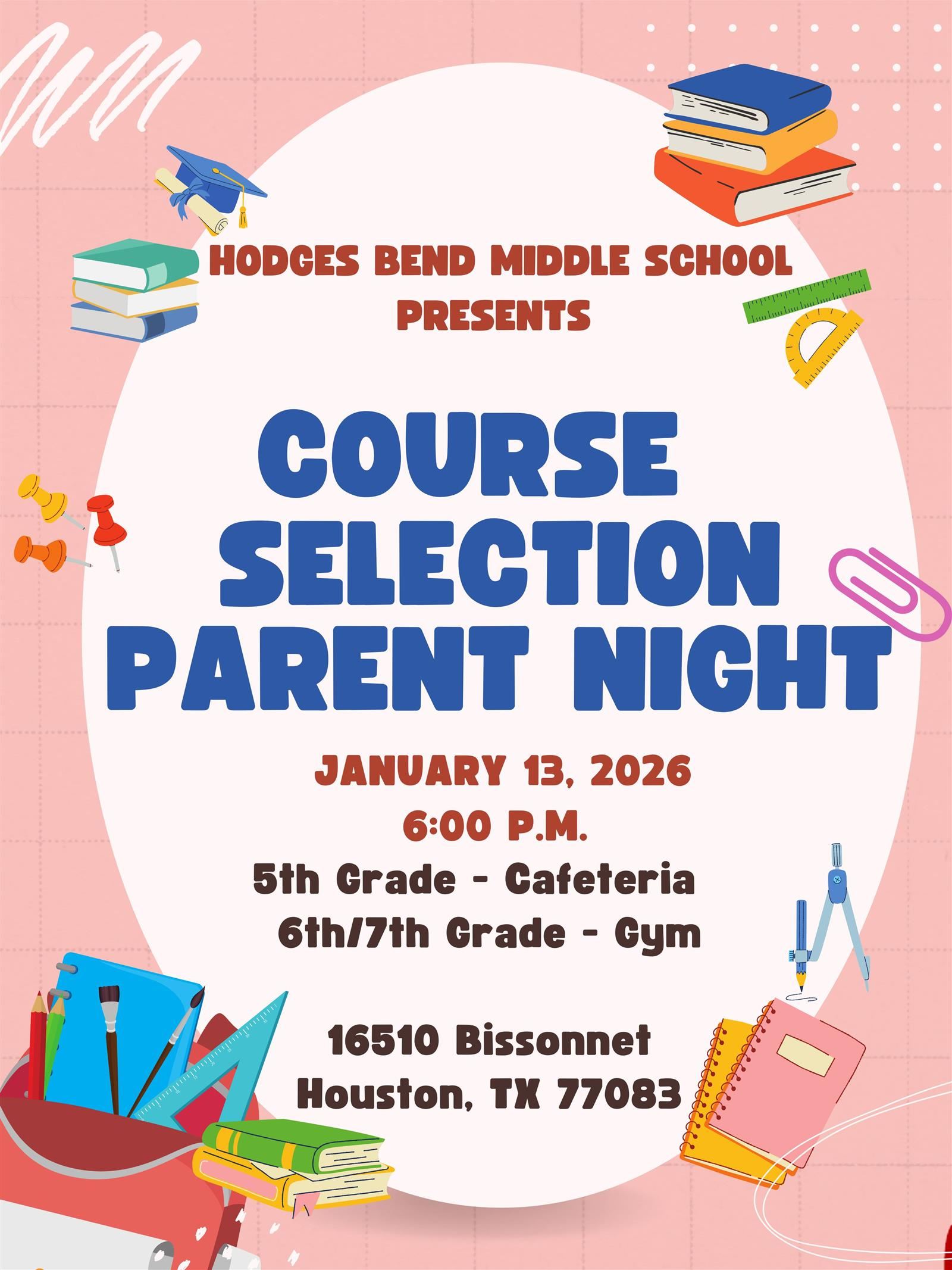  HBMS Course Selection Parent Night
